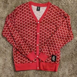 Crooks & Castles cardigan size medium never worn